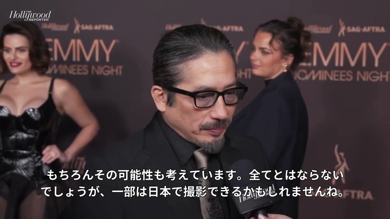 『SHOGUN 将軍』真田広之、THR エミー賞前夜祭インタビュー｜THR Japan