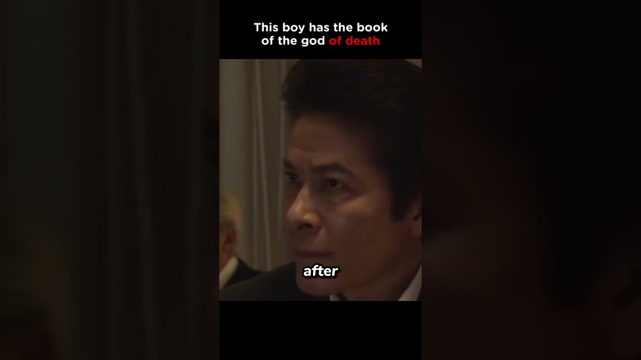THIS BOY HAS THE BOOK OF THE GOD OF THE DEATH ‼️  #movie #film #shorts #movierecap