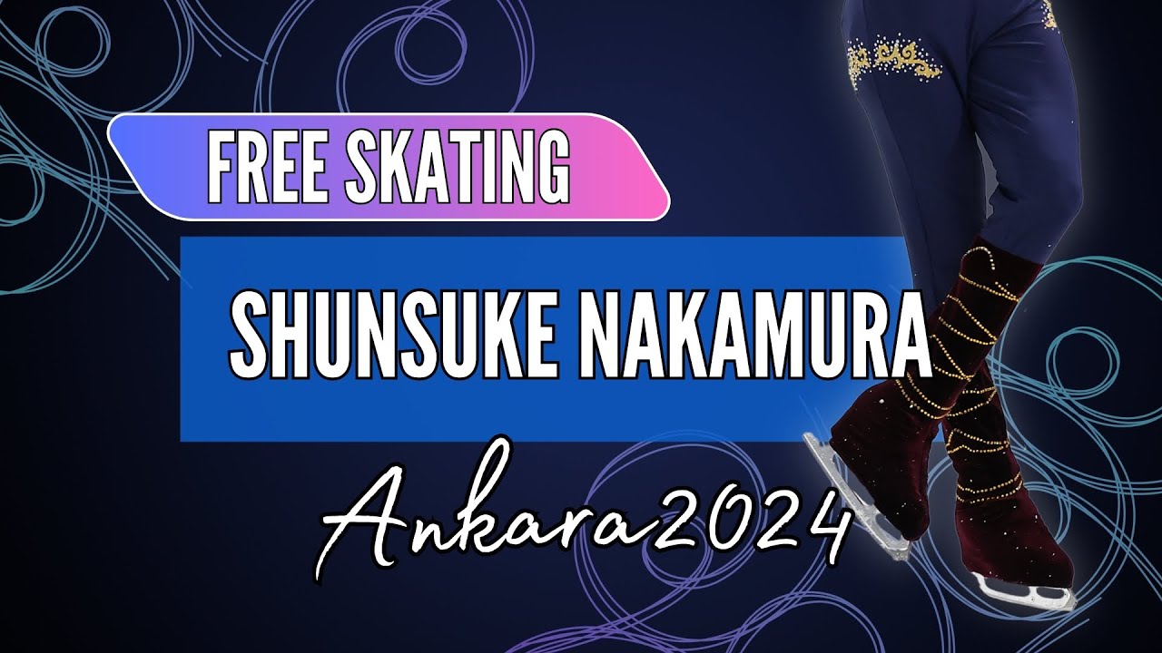 Shunsuke NAKAMURA 中村 俊介 (JPN) | Junior Men Free Skating | Ankara 2024