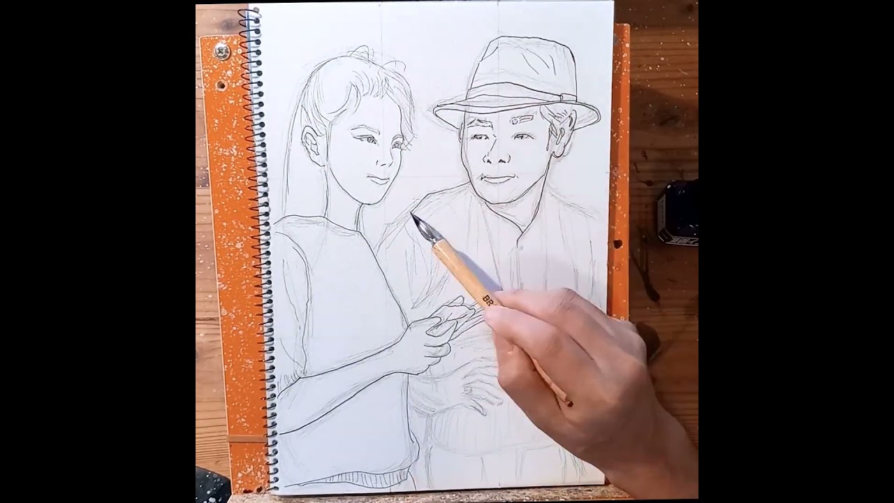 映画『男はつらいよ 寅次郎真実一路』⭐大原麗子さんと渥美清さん⭐#水彩#イラスト#ukulele #shorts