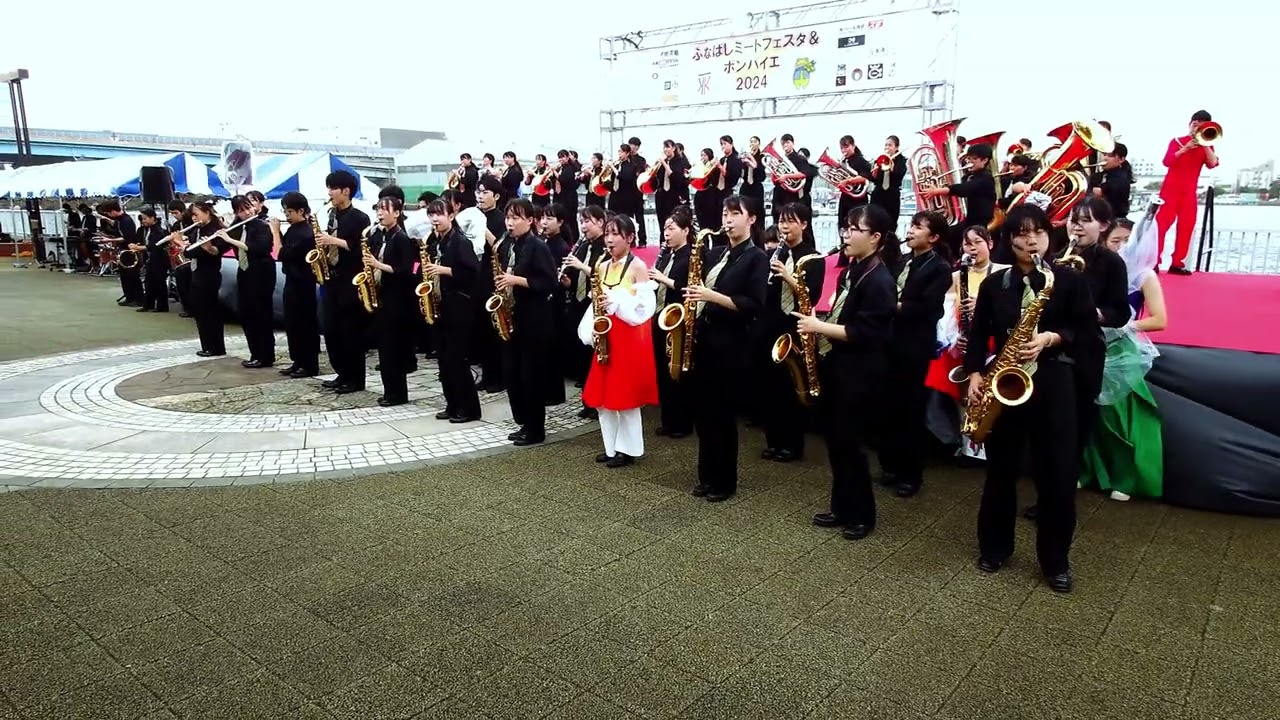 「マツケンサンバⅡ(Matsu-ken Samba 2nd)」松平健＜千葉県松戸市立松戸高校吹奏楽部@千葉県船橋市＞[2024-09-22]