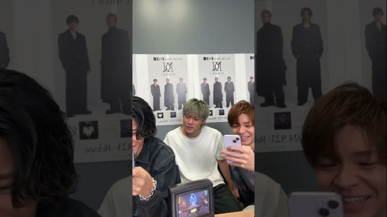 Number_i  平野紫耀/神宮寺勇太/岸優太　インスタライブ　2024/9/23