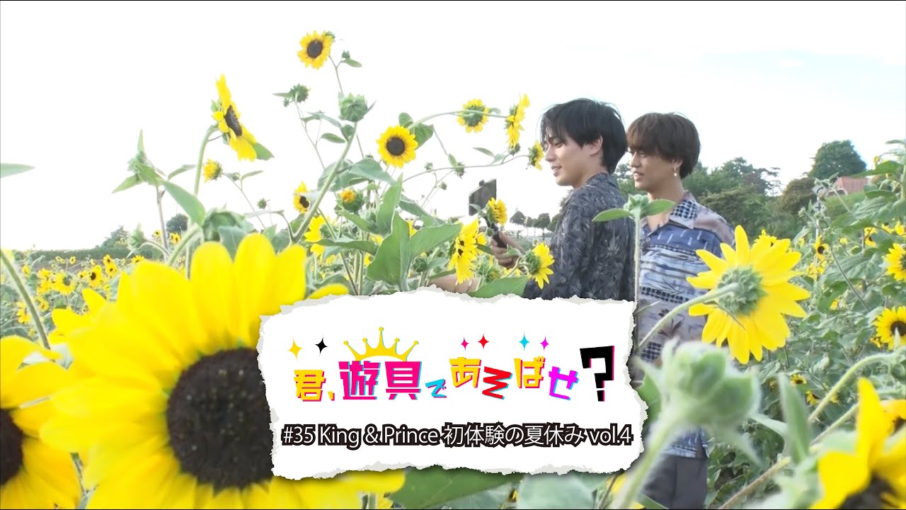 King & Prince 「君、遊具であそばせ？」#35 King & Prince 初体験の夏休み vol.4