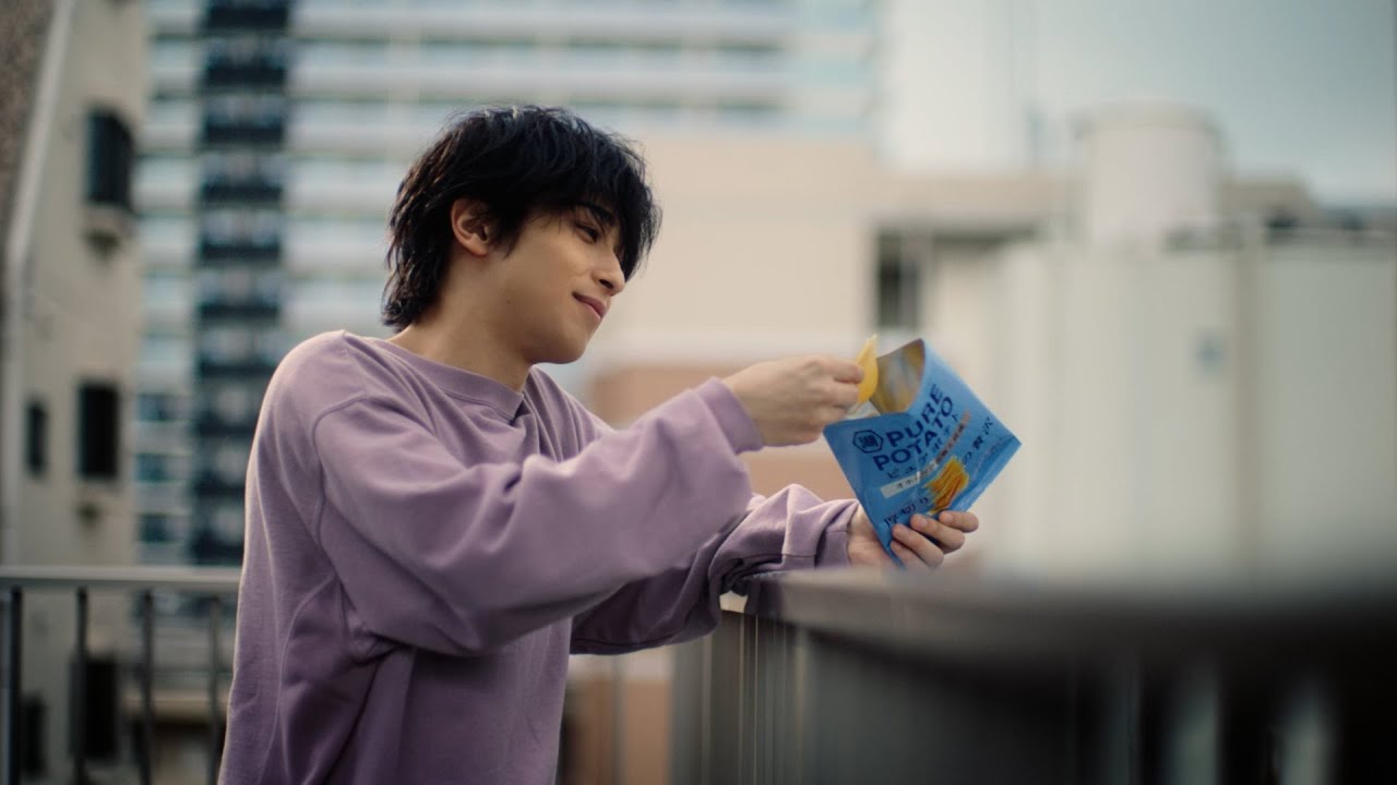 湖池屋 「ピュアポテト この男、ピュアにつき。もっと熱く篇」