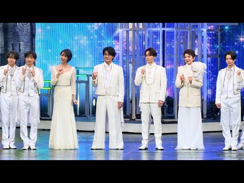 渡辺翔太＆森本慎太郎、堂本光一の粋な計らいに感謝　「DREAM BOYS」初日開幕記念会見（渡辺翔太:Snow Man 森本慎太郎:SixTONES 少年忍者 紫吹淳 鳳蘭）