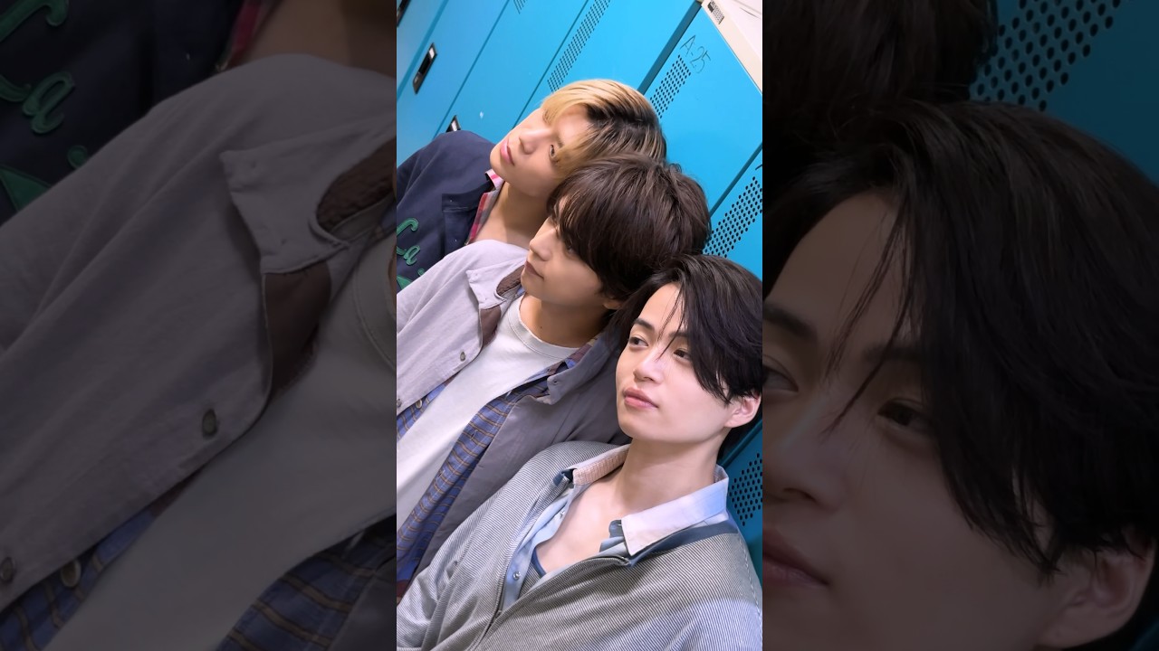 ぎゅっとなって📸　『because』ジャケット写真を撮影中のビハインド🫧　『because』💿2024.11.20 Release!　#timelesz_because #タイムレス