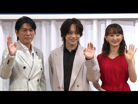 佐藤流司、「役作りは完璧」　舞台「応天の門」製作発表（佐藤流司 高橋克典 花總まり）
