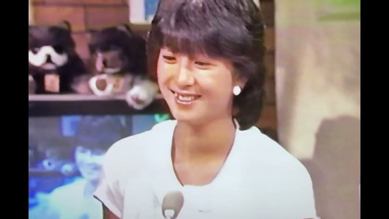 エスカレーション🎵河合奈保子さん⭐️藤村俊二さんＭＣ生番組　シングル発売プロモーションゲスト出演⭐️1983.6.1リリース【19歳】