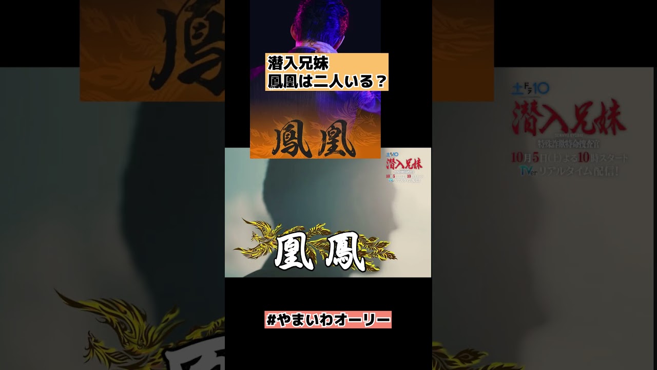 【潜入兄妹】鳳凰は二人いる説【特殊詐欺特命捜査官】 #shorts