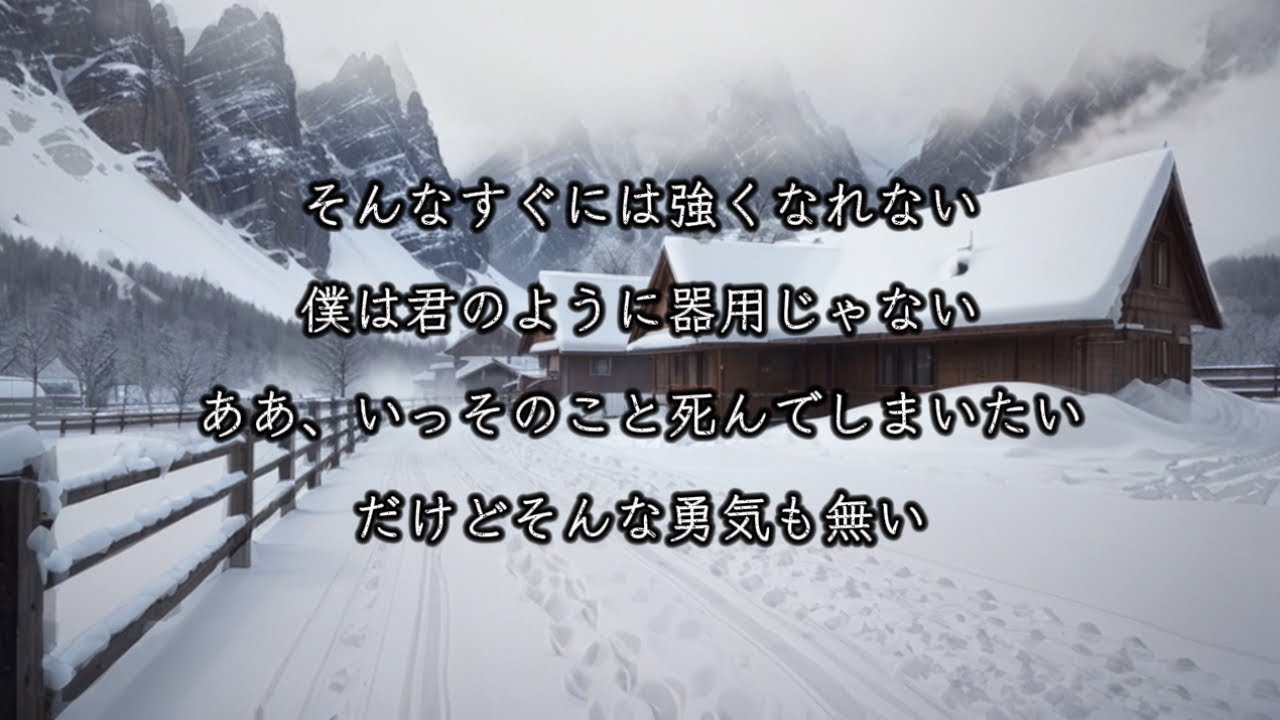 最高にラストサビで泣ける感動の片思いソング。切ない最新人気定番失恋曲「恩返し (Piano Ver.)」歌詞付き フル 高音質。Kaiber AI Animation Music Video。小寺健太
