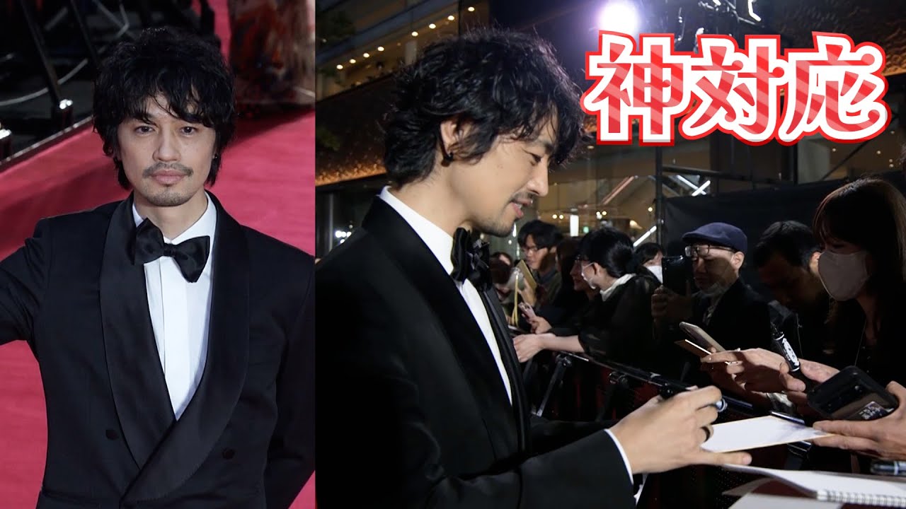 斎藤工 が“神対応”  ファンに一人残らずサイン　『第37回 東京国際映画祭』