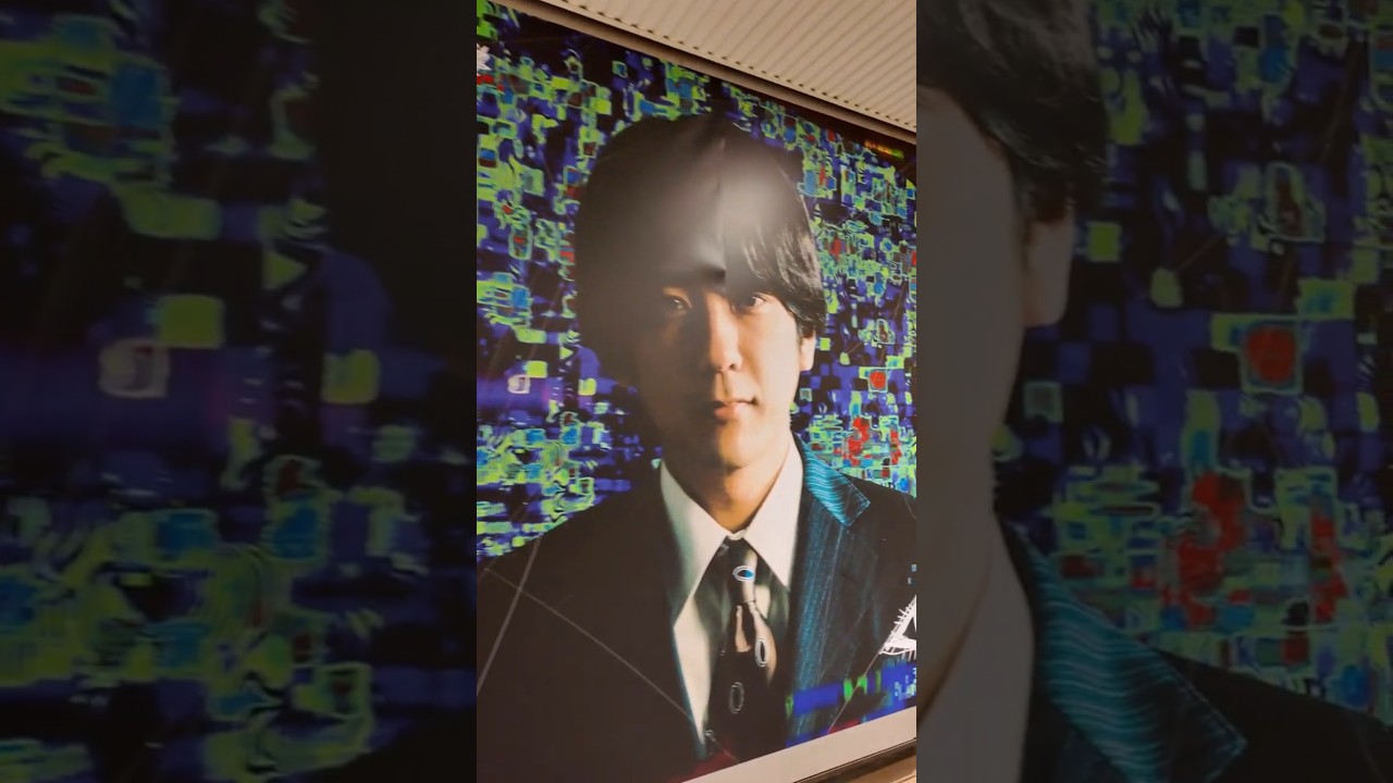 【渋谷駅B1】インフォーマ 闇を生きる獣たち 大型ポスター #渋谷駅 #abema