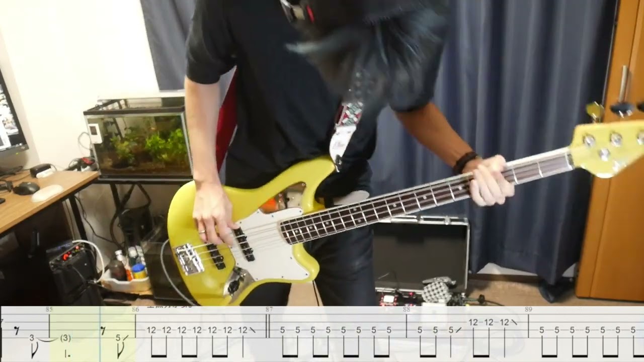 秦基博&草野マサムネ/ringo　ベース演奏動画（４弦用TAB譜付き）Sago New Material Guitars