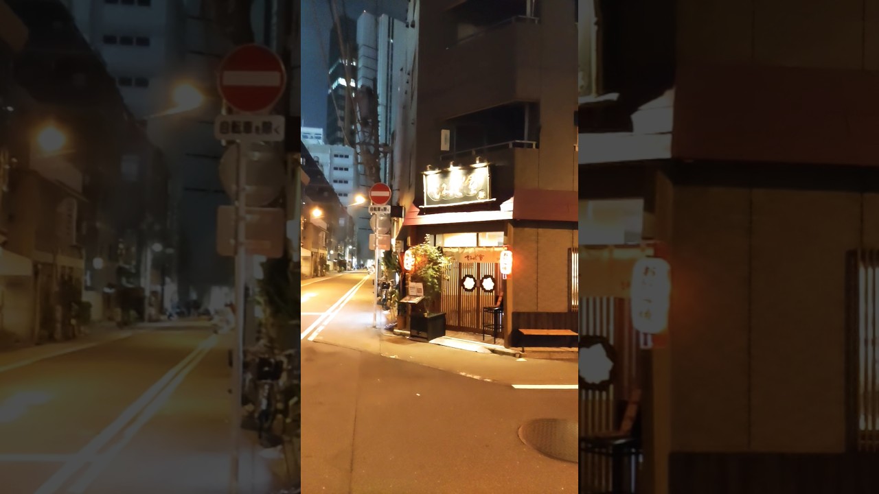 聖地旧跡地「松田優作」現在の夜の景色