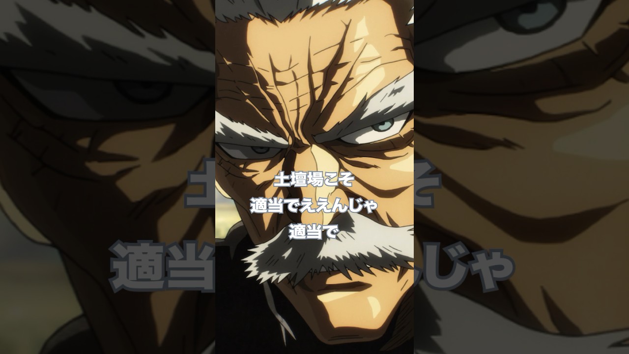 適当でええんじゃ適当で『ワンパンマン』ヒーローPV#05：シルバーファング #ワンパンマン #onepunchman #シルバーファング #バング #山路和弘 #アニメ #anime #shorts