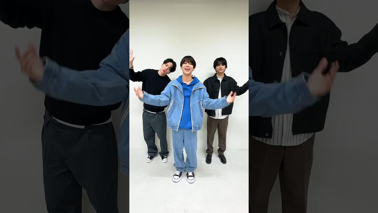 ｢because｣の手振り動画 timelesz ver.🌙　松島に教わって、みんなで挑戦✊　ぜひチャレンジしてみてください🕺　#タイムレス #timelesz_because