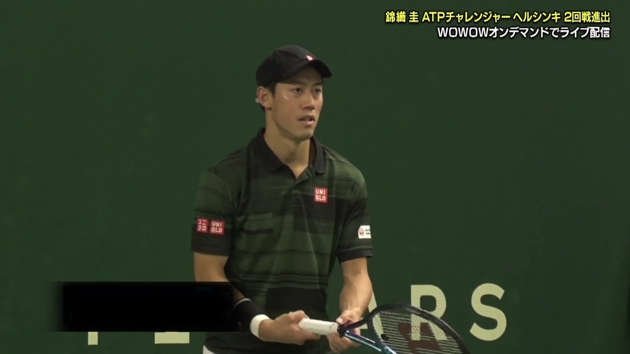 錦織 圭 vs N.アルバレス バローナ 1回戦ハイライト│男子テニスATPチャレンジャー ヘルシンキ【WOWOW】