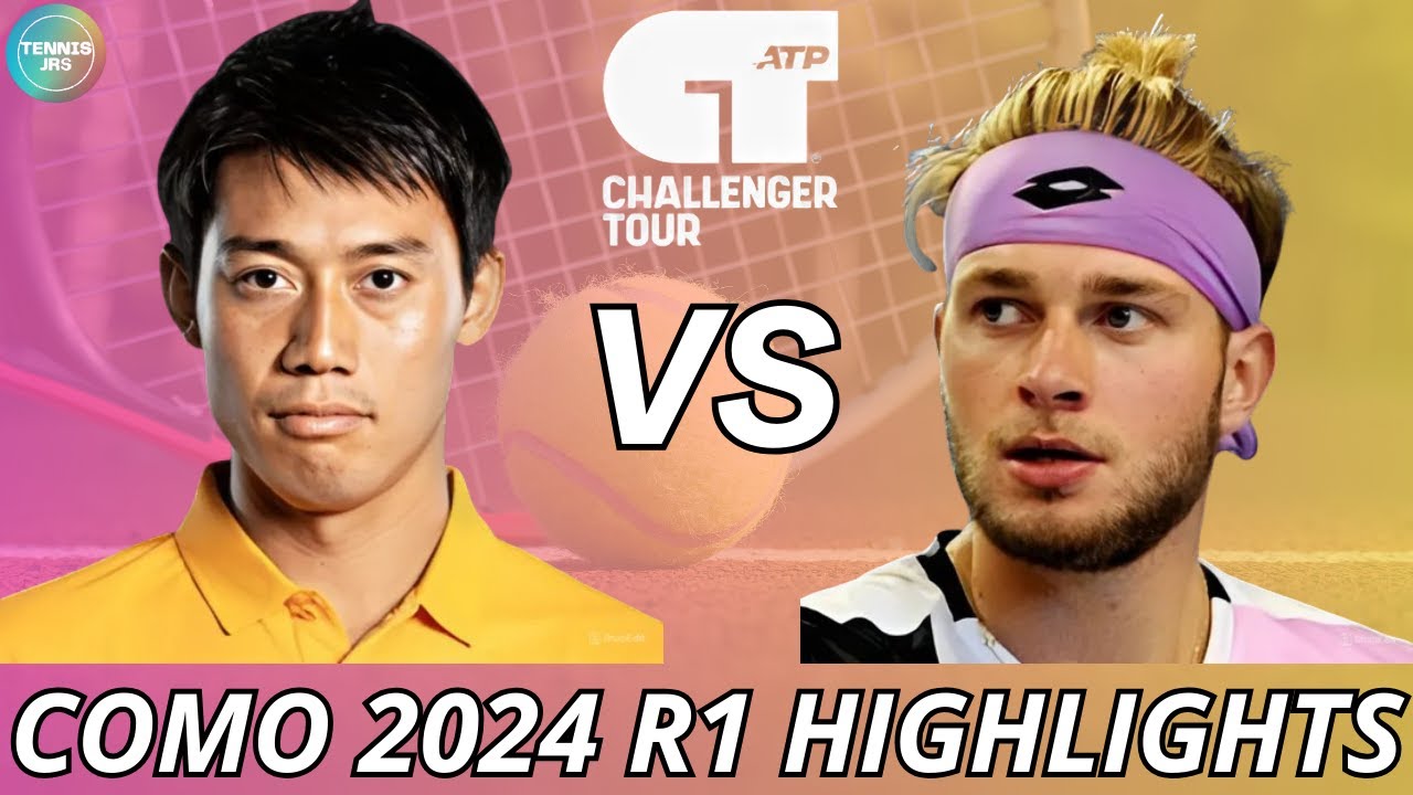 Kei Nishikori 錦織圭 vs Samuel Vincent Ruggeri | Como 2024 R1 | Highlights