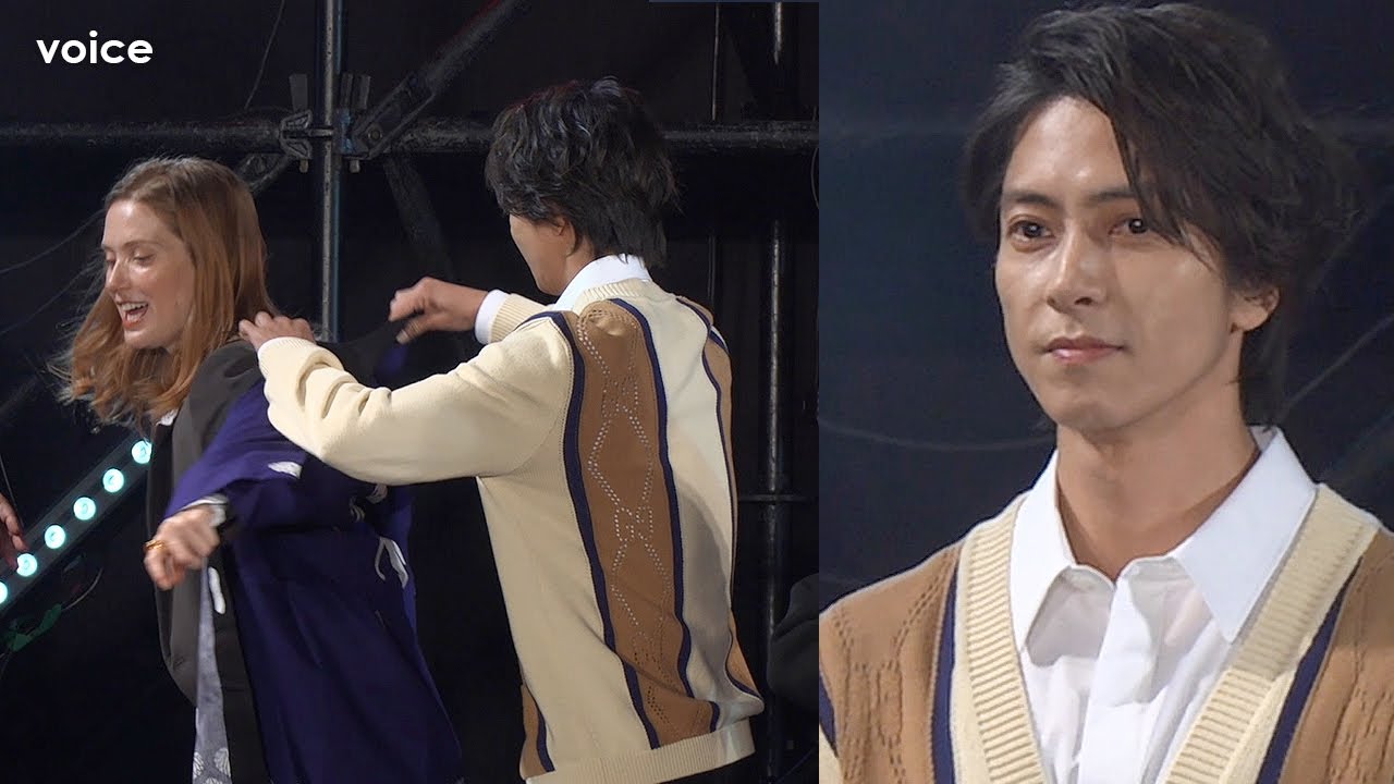 山下智久『コミコン』オープニングに登場！共演の仏女優に紳士的な対応も！