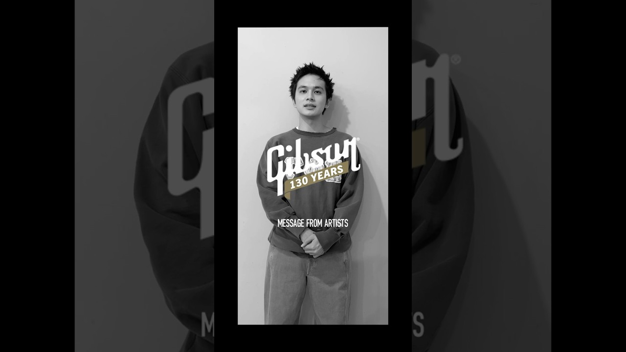 ギブソン130周年お祝いメッセージ『北村匠海』 #shorts