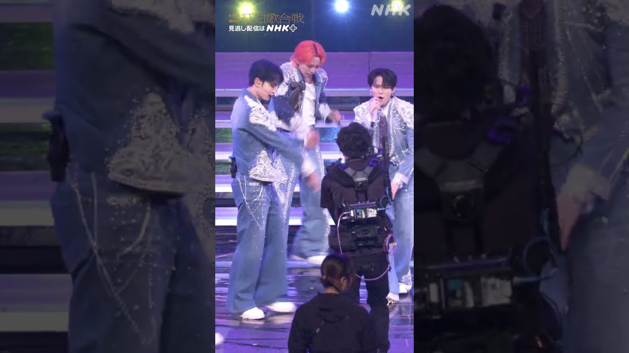 【紅白歌合戦】JO1：川尻蓮｜ Fancam * チッケム／Love seeker｜NHK紅白｜NHK｜#shorts