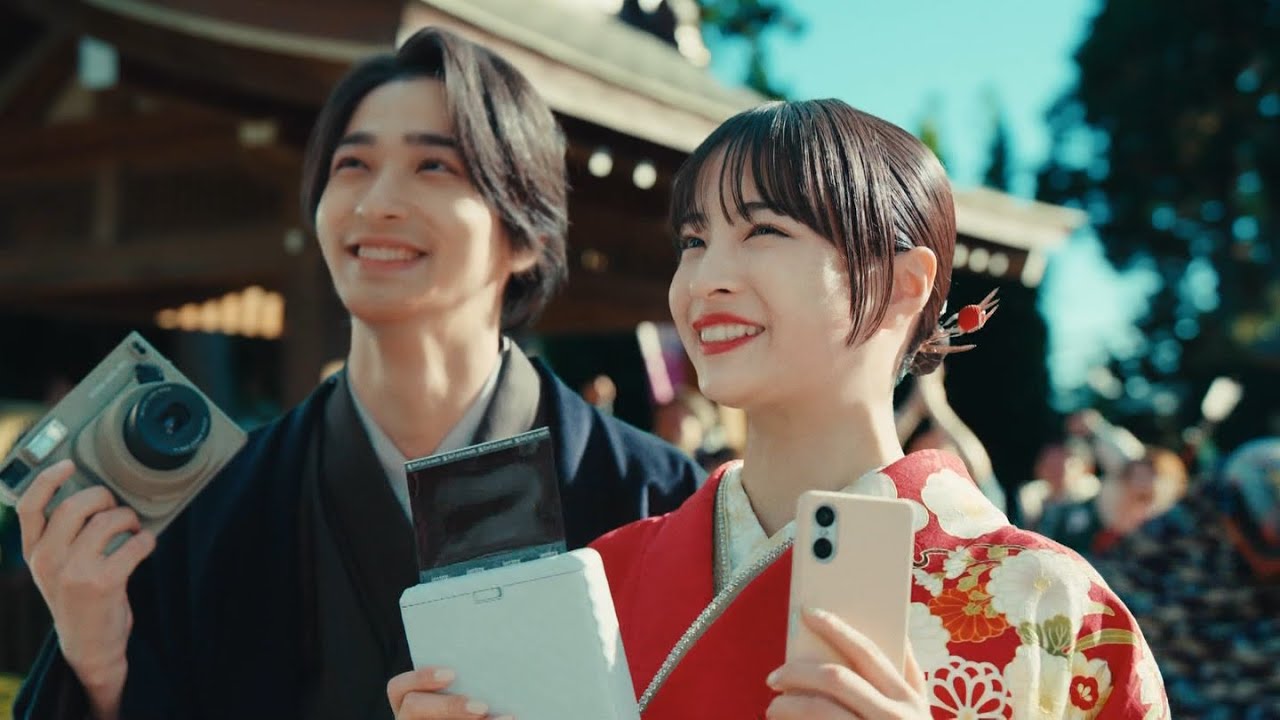 広瀬すず × 北口榛花 × 竹田麗央 × 横浜流星  フジフイルム instax WIDE (院スタックス ワイド)「お正月を写そう♪2025 チェキ ワイドな活躍」篇 TVCM