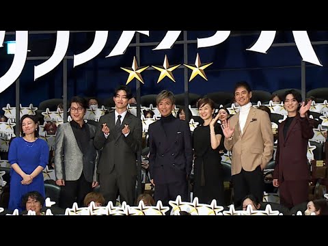 木村拓哉、2025年も「夢中」に挑む！！　鈴木京香がエール「夢中を極めて」　映画「グランメゾン・パリ」大ヒット御礼舞台あいさつ（オク・テギョン 沢村一樹 及川光博 正門良規 塚原あゆ子）