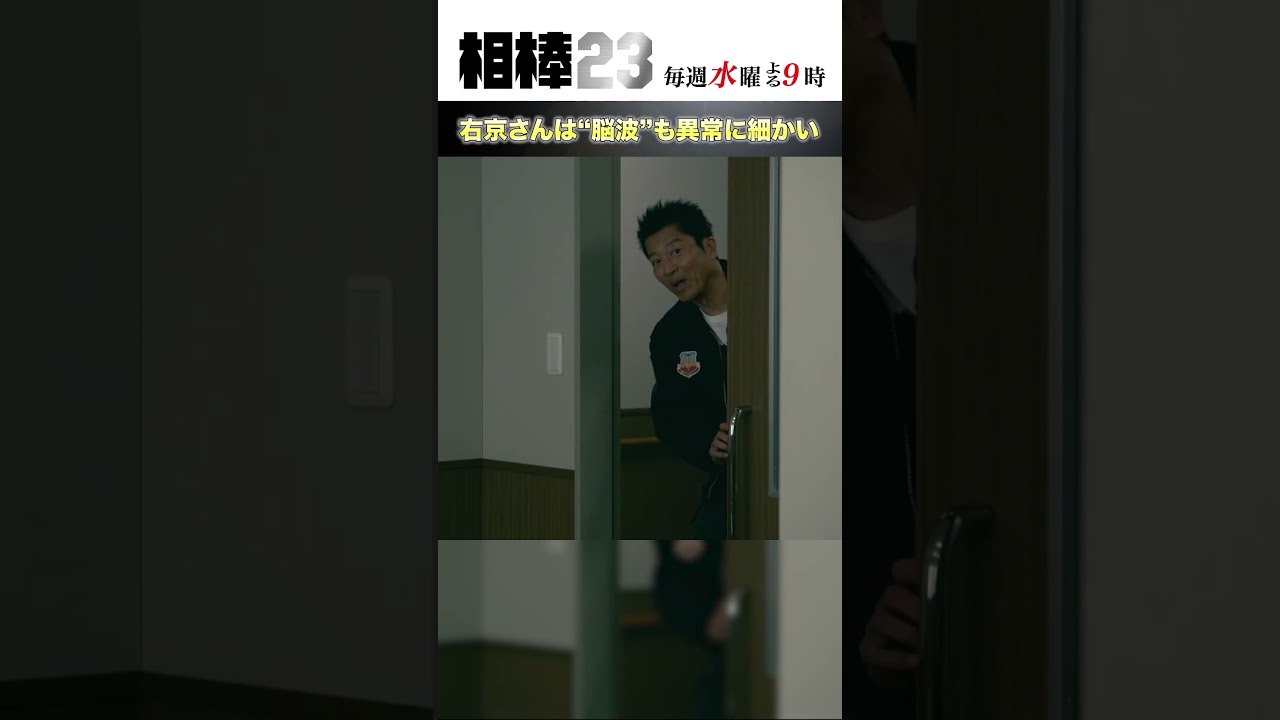 右京さんは“脳波”も異常に細かい  #相棒23 #相棒season23 #相棒 #aibou #水谷豊 #寺脇康文 #ドラマ #テレビ朝日