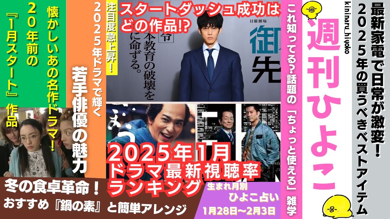 週刊ひよこ【2025年1月27日】