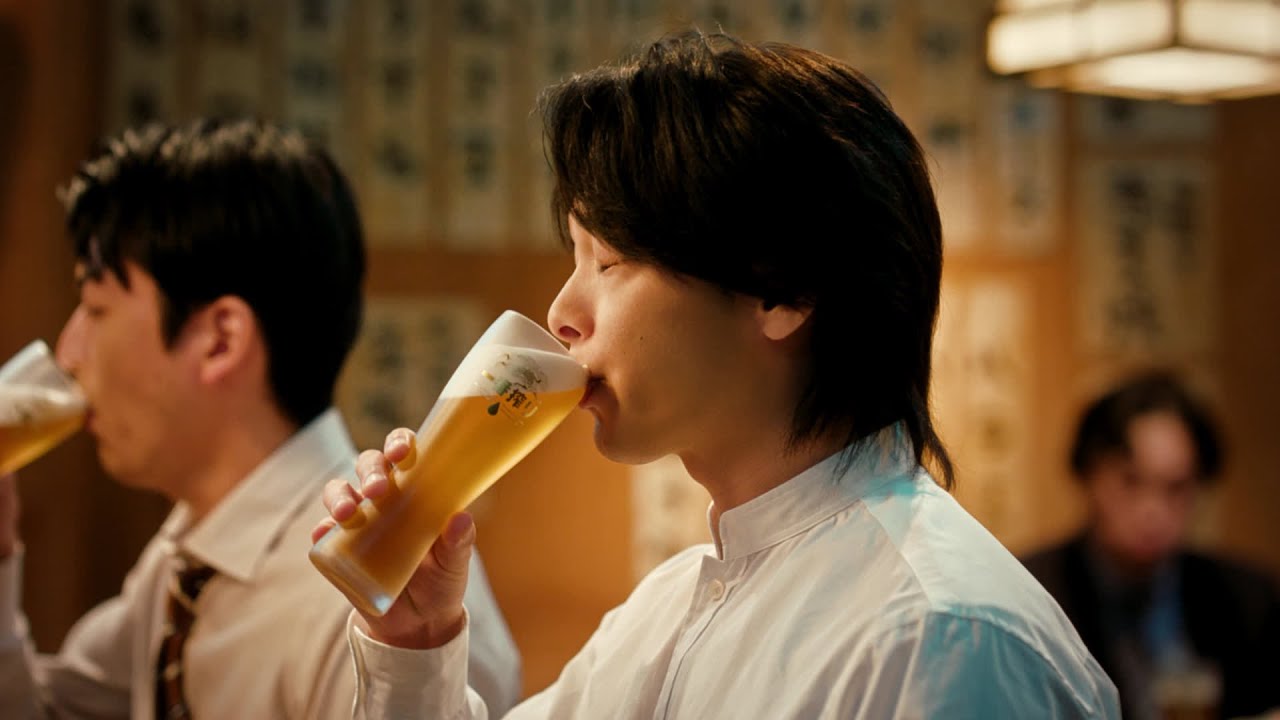 キリン一番搾り　中村倫也　堤真一　クレイジーって言われたビール篇　30秒