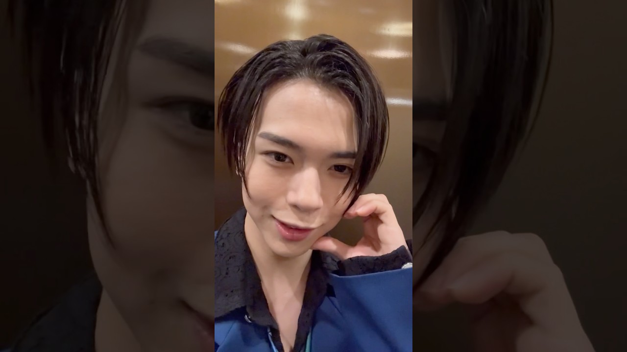 #舞台挨拶の裏側で #恋の８秒ルール踊ってみた #織山尚大 さん #目鼻唇眉毛も #ほくろの位置さえ愛おしい #ラストが激しくすみません😂#うちの弟どもがすみません #うち弟 大ヒット上映中🎬