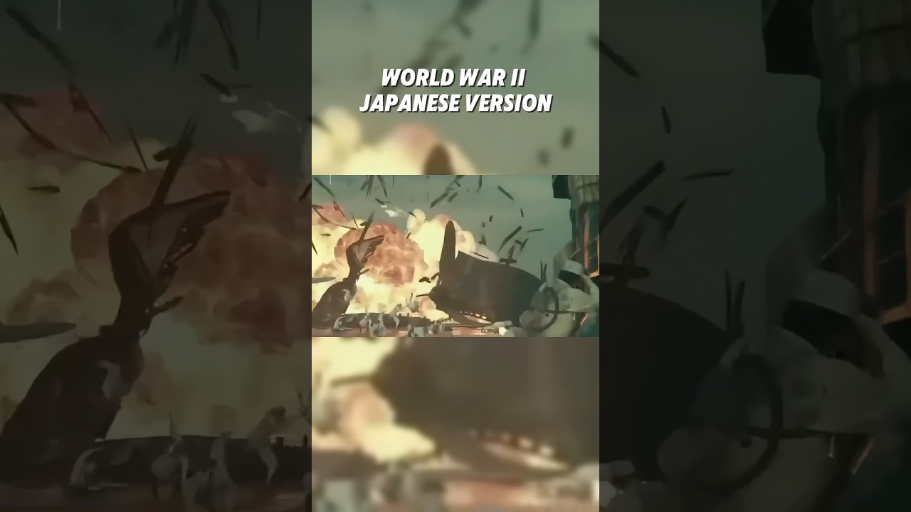 World War II Japanese version #shortsmovie