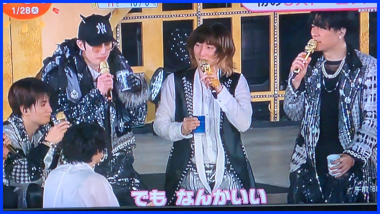 SixTONES めざましテレビ 【YOUNGOLD】最も好きなテレビ番組