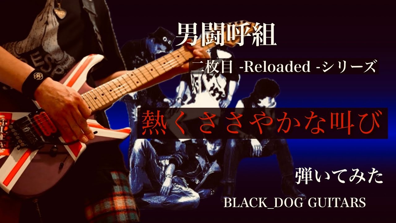 男闘呼組　熱くささやかな叫び　弾いてみた　二枚目-Reloaded-Series-②　ギター