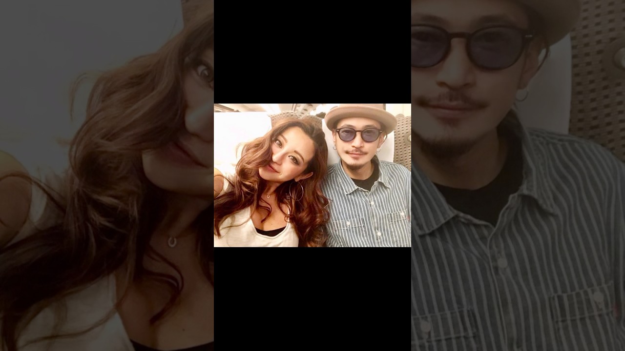 窪塚洋介・PINKYさんご夫妻の笑顔