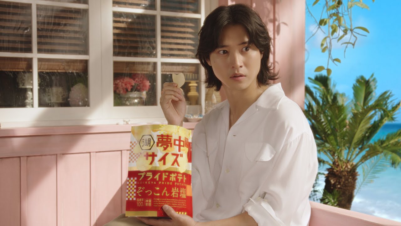 湖池屋プライドポテト「夢中になるポテチ 夢中の理由」篇 山﨑賢人さん・新木優子さん出演CM