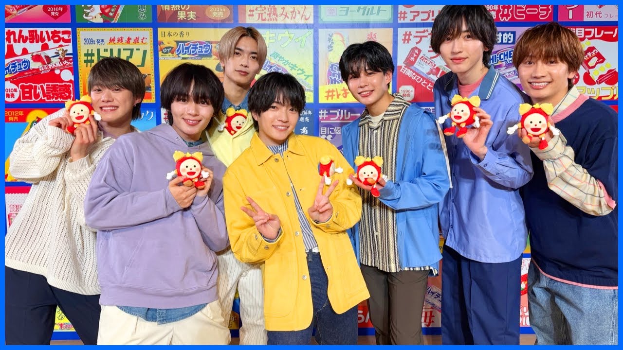 なにわ男子 めざましインタビュー