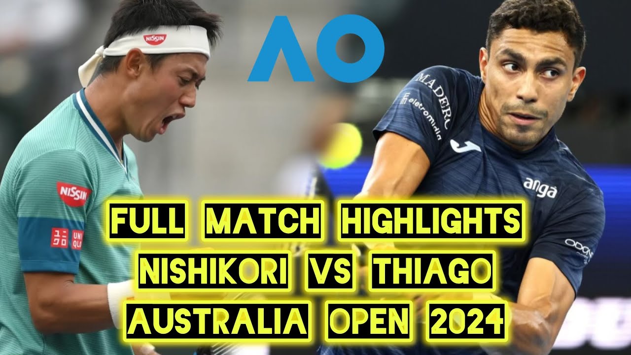 Kei NISHIKORI(錦織 圭) vs Thiago MONTEIRO HIGHLIGHTS AO2025