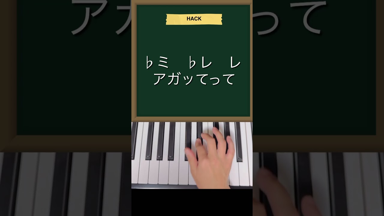 HACK/Shuta Sueyoshi#ピアノ #耳コピ