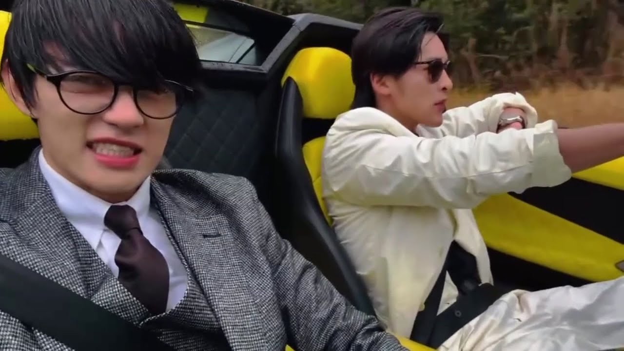 “ガク”佐野勇斗、“ハル”目黒蓮とのオープンカードライブの様子公開にファン興奮「超レア映像」「最高にカッコいい」