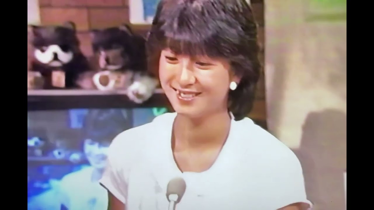 エスカレーション🎵河合奈保子さん🌸シングル発売前〜藤村俊二さん＆高見知佳さんMC生番組ゲスト出演🌺純白の天使の歌姫 最大ヒットへ1983.6.1 🎹〜奈保子さん著『わたぼうし翔んだ』についてお話