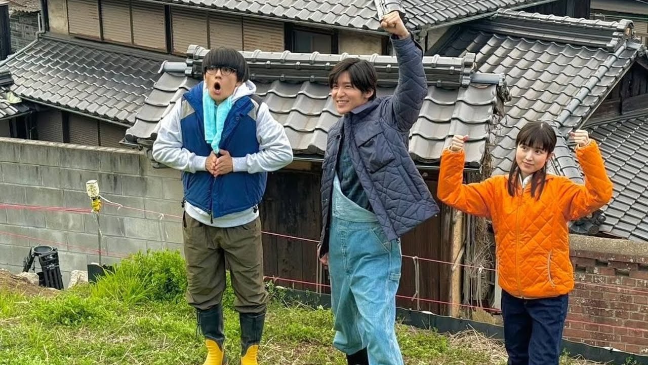 佐野勇斗、目黒蓮＆福本莉子との3ショット公開　劇場版『トリリオンゲーム』観客動員数100万人突破に感謝