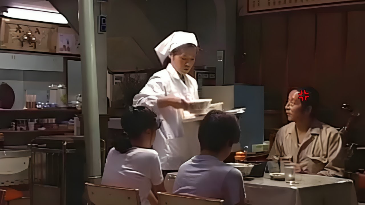 【北の国から】　田中邦衛がラーメン屋で激怒する  84夏