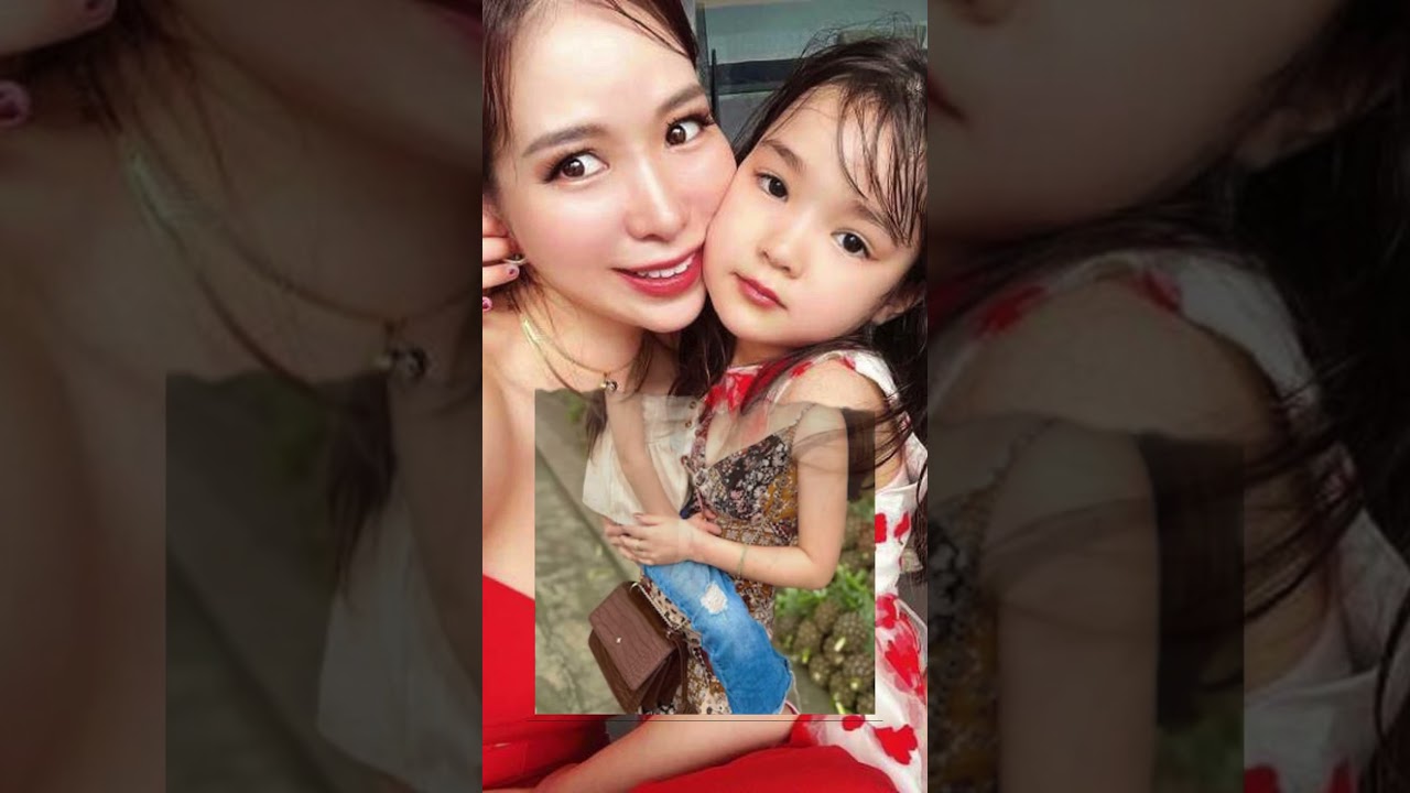 紅蘭、愛娘とのフィリピン旅行ショットを公開「笑顔が素敵な美人親子」