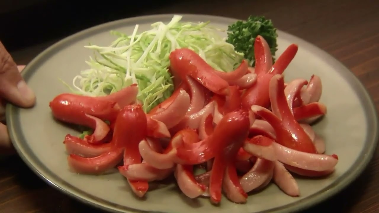 小林薫【深夜食堂】赤ウインナーうまそう！