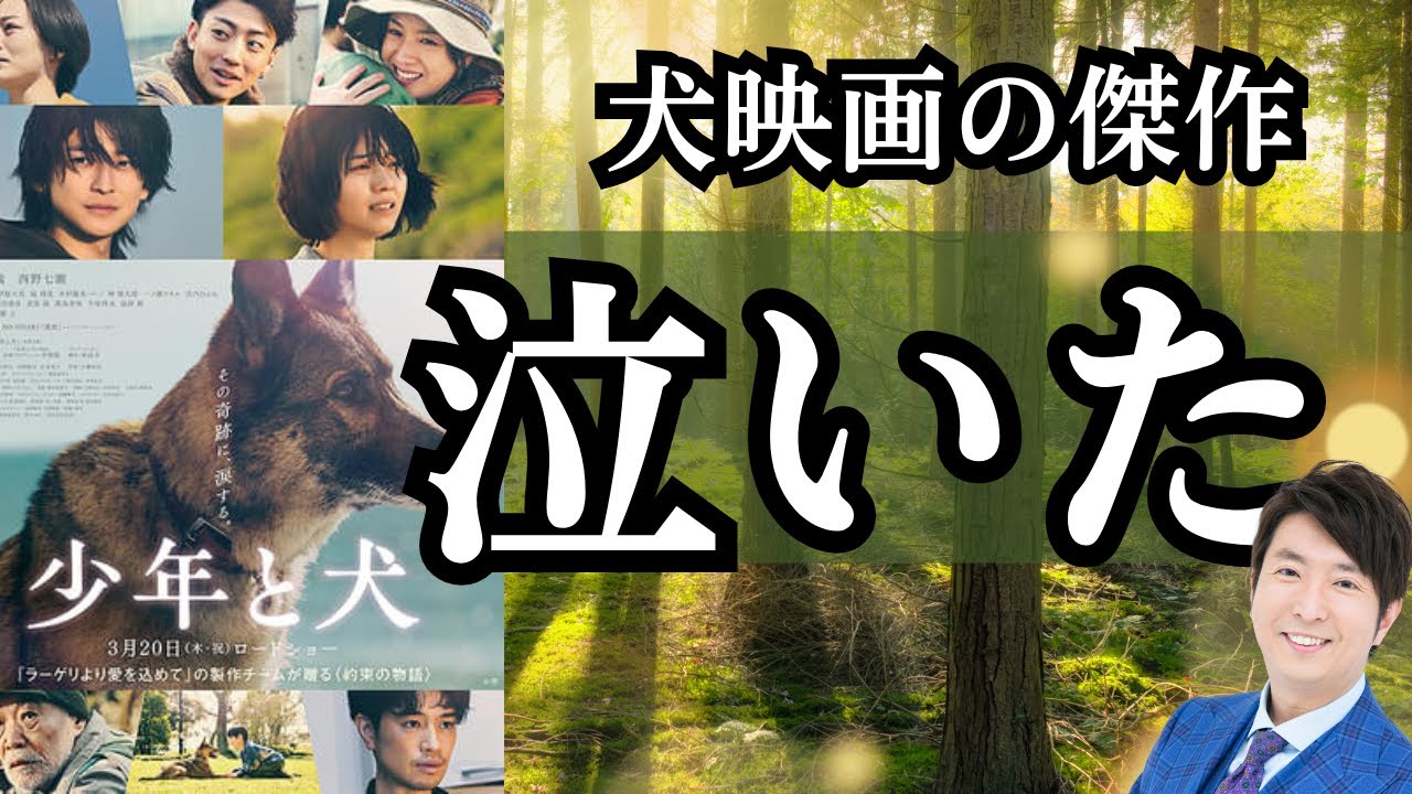 号泣必死「少年と犬」泣ける犬映画の傑作が生まれました。高橋文哉　西野七瀬