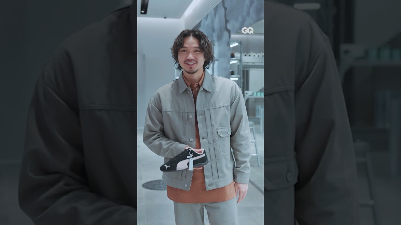 磯村勇斗、ヴィンテージデニムに合うスニーカーを探す #styleshowcase #gqjapan