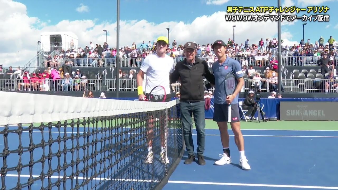 J.フォンセカ vs 錦織 圭 準決勝ハイライト│男子テニスATPチャレンジャー アリゾナ【WOWOW】