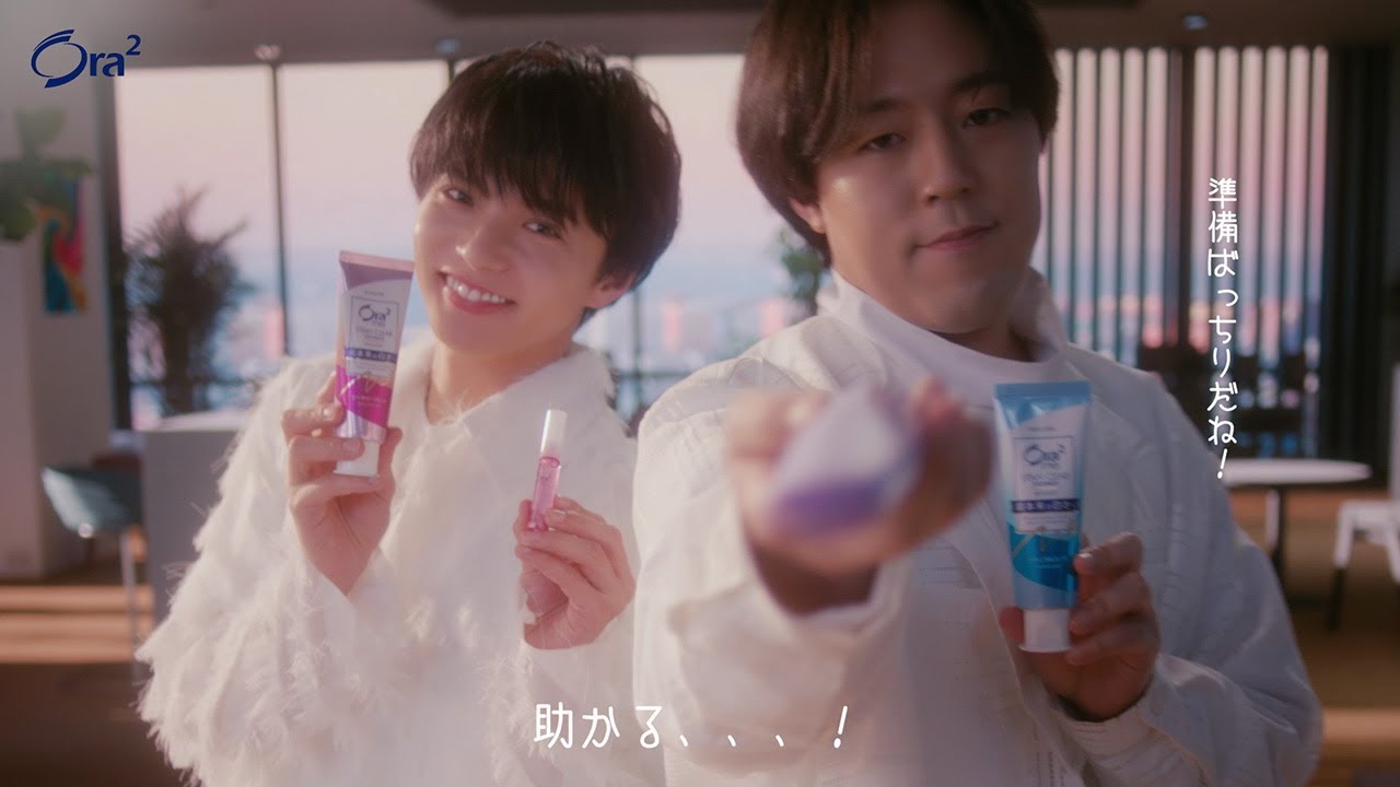 【FANTASTICS】世界「面白かった」佐藤大樹がツッコミ連発　「オーラツー」新ウェブCM＆インタビューが公開