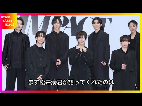 【衝撃の告白】IMP.メンバーが滝沢秀明氏から学んだこと「めちゃくちゃ怒られました」舞台「IMPACT」裏話全公開！